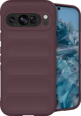 Zdjęcie produktu dla imoshion EasyGrip Backcover dla Google Pixel 9 / 9 Pro - oberżyna