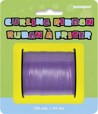 Produktbild von Unique Party Geschenkband, 91 Meter SG4820 (91 m) (Violett)