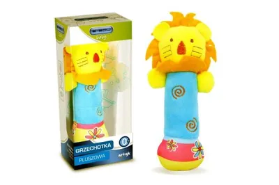 Produktbild von E-Edu Baby Löwe Plüschrassel 128578 Artyk