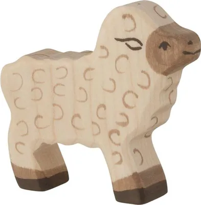 Immagine prodotto di Holztiger 80076 Agnello, bianco