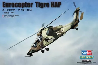 Produktbild von Hobby Boss French Army Eurocopter EC-665 Tigre HAP 1:72, 87210
