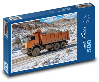 Obrázok produktu pre Puzzle 500 Nákladné auto na ceste - martinpuzzle