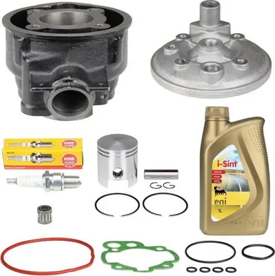 Obrázek produktu pro Sada válců + hlava 70ccm 47mm LARGE pro Minarelli LC AM3 AM4 AM5 AM6 / Aprilia Yamaha Malaguti MBK
