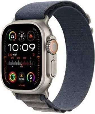Produktbild von Apple Alpine Loop Armband Blau 42444549mm Large 165-210 mm Umfang