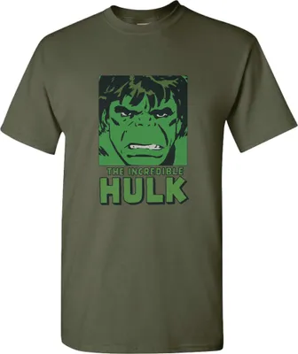 Produktbild von Marvel Hulk Graphic T-Shirt, green L