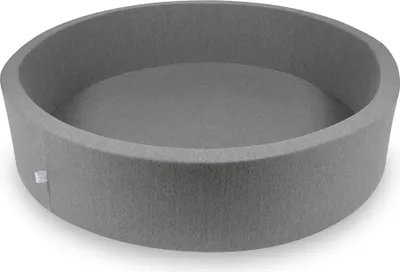 Image de Piscine à balles 130x30cm gris - Sans balles / Sans balles