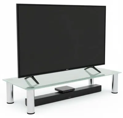 Image de Support d'écran en verre - 30 kg max - Pour TV, écran et ordinateur portable