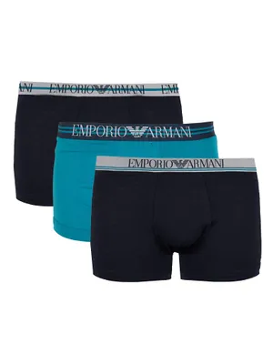 Obrázok produktu pre Emporio Armani boxerky "3 Pack" - 111357 2F723 - Blue - Veľkosť: L(EU)