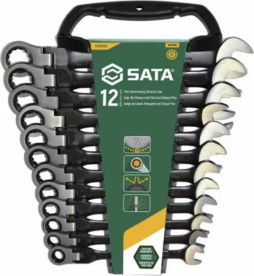 Obrázok produktu pre Sata kľúč s lopatkou 12Perkusná račňa