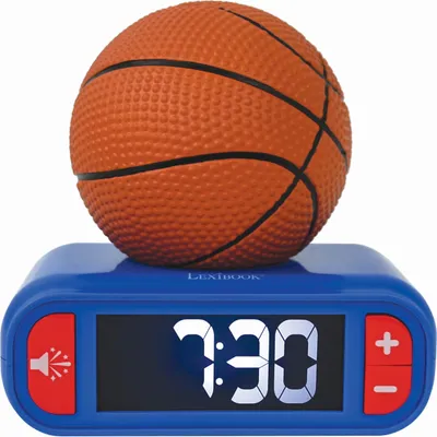 Image de Réveil avec veilleuse Basketball en 3D
