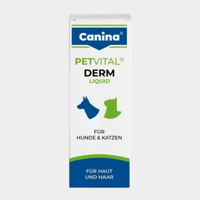 Produktbild von 25 ml Canina Petvital Derm-Liquid Hund & Katze
