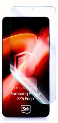 Obrázok produktu pre 3mk Hybridné sklo kompatibilné s Samsung Galaxy S25 Edge, FlexibleGlass Pro, Nebojácne sklo 7H, Posilnenie obrazovky 400 %, hrúbka 0,3 mm, Jednoduchá montáž