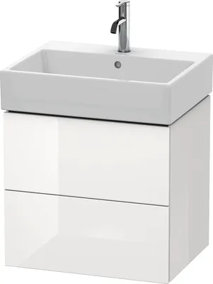 Produktbild von Duravit Duravit Waschtischunterbau L-CUBE 544x584x459mm we hgl