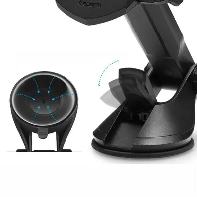 Obrázok produktu pre Spigen Kuel AP12T, Mobilný telefón / smartfón, Pasívny držiak, Auto, Čierna