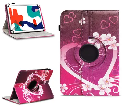 Produktbild von Tablet Tasche für Tabwee Tablet T90 / W90 Hülle Schutzhülle Schutz Drehbar CaseFarben:Motiv 2