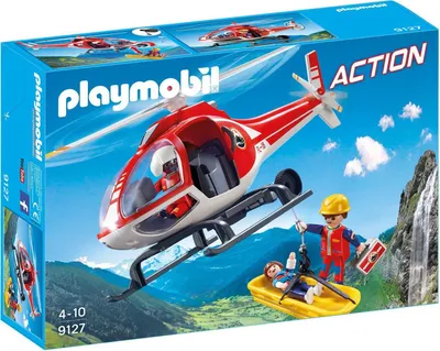Produktbild von PLAYMOBIL® 9127 - Bergretter-Helikopter