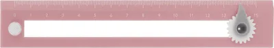 Immagine prodotto di Righello a compasso, due in uno, strumento di apprendimento di alta precisione per i disegni degli studenti, righelli, rosa