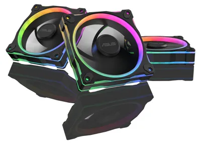 Produktbild von ASUS Prime MR120 Fan ARGB Black 3in1 Computergehäuse Ventilator 12 cm Schwarz