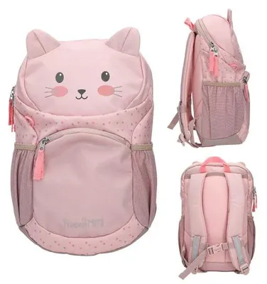 Produktbild von Depesche Rucksack Princess Mimi ergonomisch Katze rosa Kinderrucksack