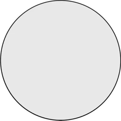 Obrázok produktu pre vidaXL Nástenné zrkadlo čierne Ø 60 cm Round