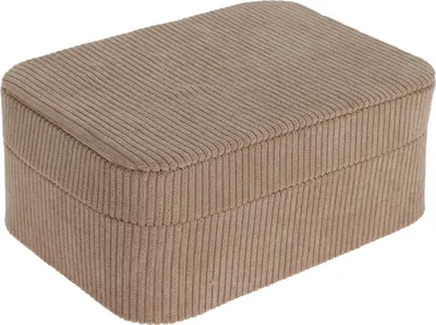Obrázok produktu pre Šperkovnica so zrkadlom, 19 cm, hnedá