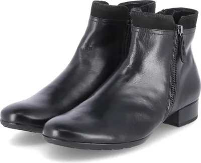 Produktbild von Gabor Comfort Stiefelette - Schwarz Glattleder Größe: 37.5 Normal