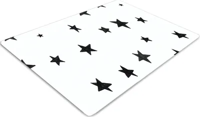 Produktbild von Stuhlunterlage Bürostuhlunterlage 120 cm x 90 cm Bodenmatte Bürostuhlunterlage - Stern