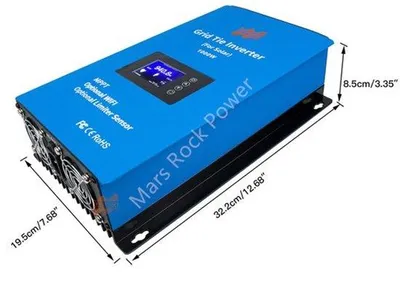 Obrázok produktu pre Solárny menič – 1000 W s vstupným napätím 22-90 V pre 24V a 48V solárne panely