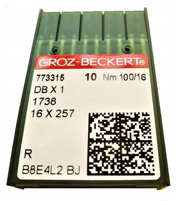 Produktbild von Groz-Beckert Nadeln Steppstich 16x231 DBx1 100/16 scharf dünner Schaft