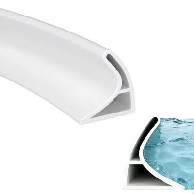 Imagen del producto de Barrera impermeable autoadhesiva para ducha, 4,5 cm de altura