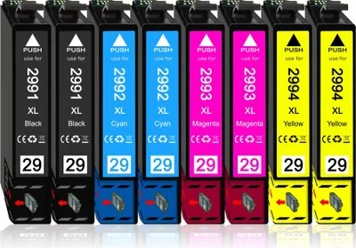 Produktbild von 8er Pack Druckerpatronen 29 29XL kompatibel mit Epson XP-342