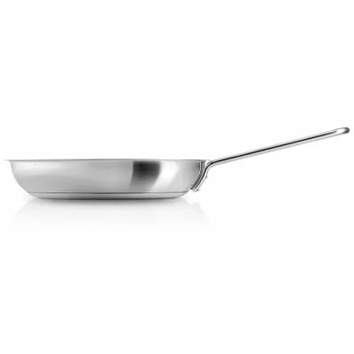 Produktbild von Eva Trio 202511 Bratpfanne, 24 cm max. Durchmesser, Edelstahl, Induktionsherd-geeignet, Antihaftbeschichtung