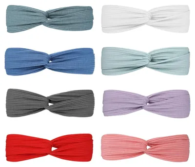 Produktbild von Damen-Haarband mit Drehverschluss, Boho-Stil, elastisch, rutschfest