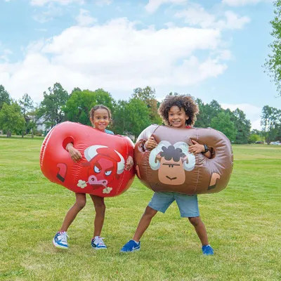 Produktbild von DoUPlay aufblasbare Bumper Balls 2er-Set für aktiven Outdoor-Spaß