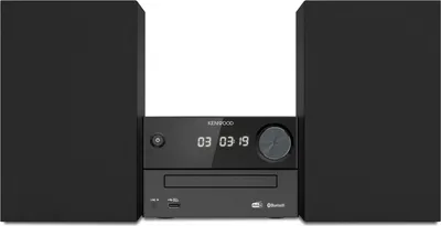Produktbild von Kenwood M-420DAB, Heim-Audio-Mikrosystem, Schwarz, Ablage, 14 W, 6 Ohm, 10%