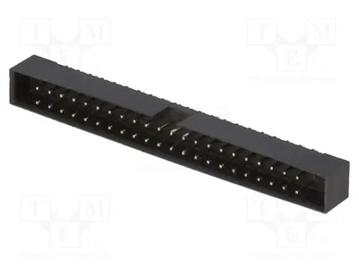 Obrázok produktu pre 3x zásuvka, priechodná, samica, rovná, 2 mm, DS1014-44SF1B - konektor, počet kontaktov: 44