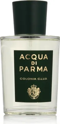 A product shot of a bottle of Acqua di Parma Colonia C.L.U.B. Eau de Cologne for Men.
