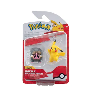 Immagine prodotto di Figure Pokémon Lechonk e Pikachu