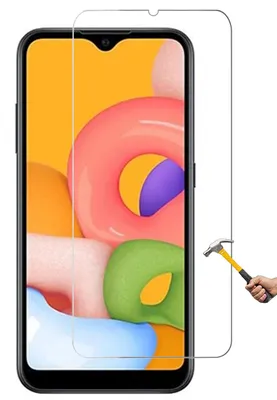 Produktbild von ino Schutzglas für Samsung Galaxy A01 Panzerglas harte Schutzfolie Panzerfolie Displayschutzglas Glasfolie Displayglas