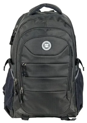 Produktbild von Paso Jugendrucksack Grau mit 3 Fächern geräumig