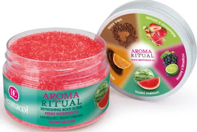Produktbild von Dermacol Aroma Ritual tělový Peeling Frische Wassermelone Körperpeeling 200 g