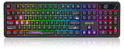 Produktbild von REDRAGON K526BP-PRO, Membran Key Switch, Schwarz