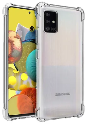 Produktbild von Techsuit Shockproof Back Cover Hülle für Samsung Galaxy A51 4G/5G - Transparent