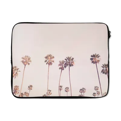 Produktbild von MuchoWow® Laptop Hülle 15 Zoll Palmen - Sonne - Natur - Himmel Laptoptasche - Laptoptasche - Sleeve - Rundum-Schutz