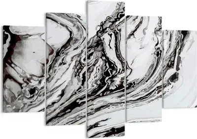Produktbild von Bild auf Leinwand - Leinwandbild - Abstraktion modern - 150x100cm - Wand Bild - Wanddeko - Leinwanddruck - Bilder - Kunstdruck - Wanddekoration - Leinwand bilder - Wandkunst - EA150x100-4083