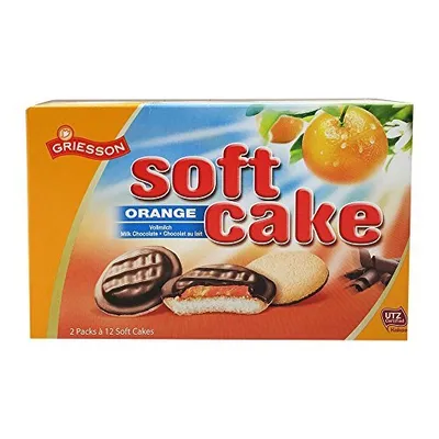 Zdjęcie produktu dla GRIESSON Soft Cake Milk Orange, 300g
