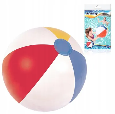 Obrázek produktu pro Bestway 31021 Nafukovací míč pruhovaný plážový zahradní 50 cm