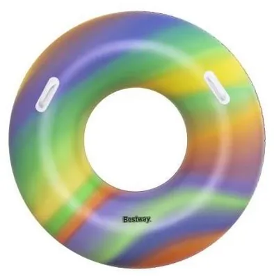 Immagine prodotto di Gommone, BESTWAY Rainbow, diametro 119 cm, multicolore, dai 6 anni in su