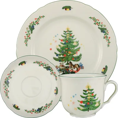 Image de Service à café de Noël « Marie Luise » de Seltmann Weiden, 18 pièces