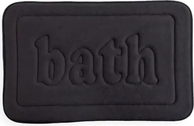 Produktbild von Memory Foam Badematte - TODAY - UTILITY - 40 x 60 cm - Schwarz
